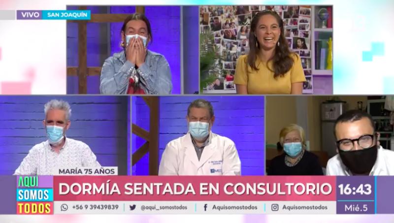 María y Max en Aquí Somos Todos