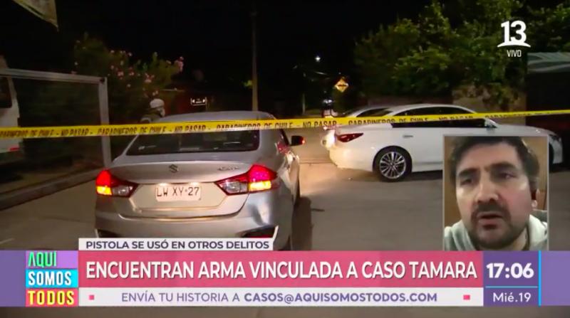 Padre de Tamara Moya se refirió a la incautación del arma homicida