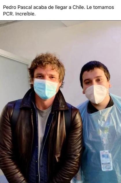 Pedro Pascal en Chile