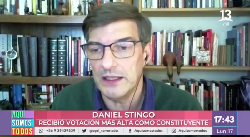 Daniel Stingo habló sobre su futuro rol como constituyente