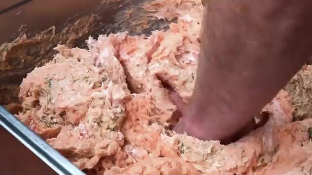 Alipio Vera y longaniza de salmón