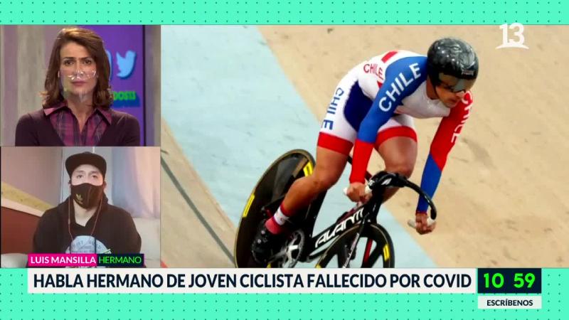 Emotivo testimonio de hermano de joven ciclista fallecido por Covid