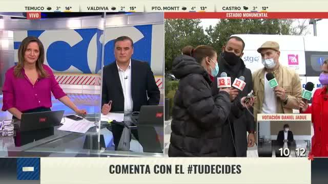 Tonka Tomicic y José Antonio Neme