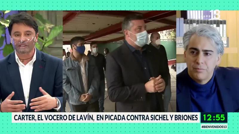 Carter a Sichel: “Dejemos de dar jugo, tu ego no es tan importante ni el mío tampoco”