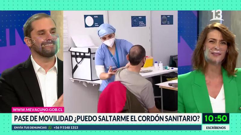 Ministro Bellolio aclaró dudas sobre el Pase de Movilidad