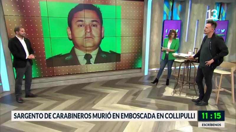 Bellolio por muerte de carabinero