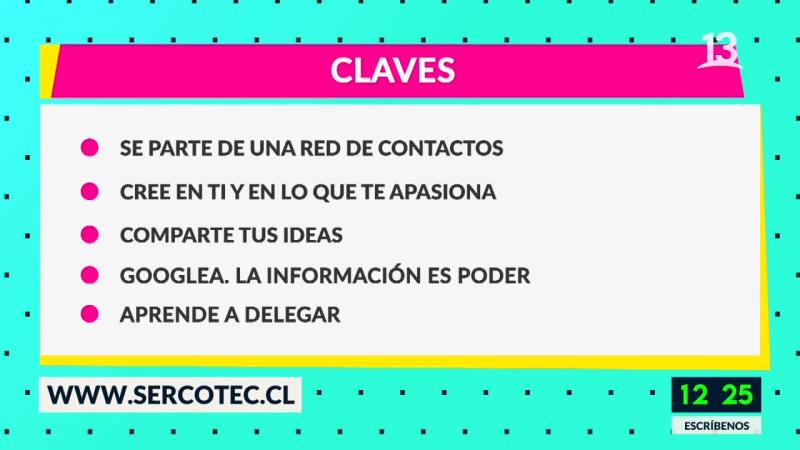 Experta entregó claves para mantener un emprendimiento a largo plazo
