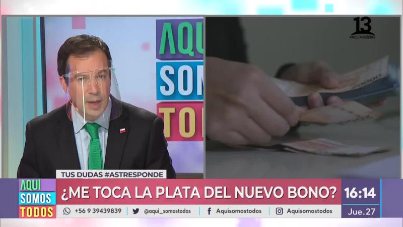 Ministro de Economía resolvió dudas sobre el IFE Universal