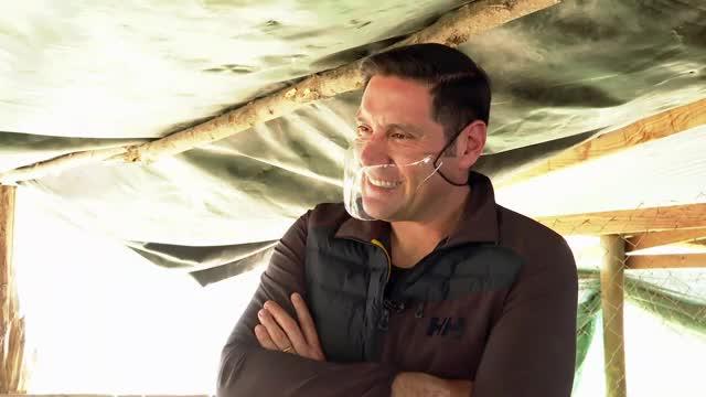 Pancho Saavedra se emociona