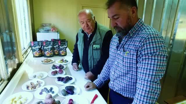 Alipio Vera conoce variedades de papas
