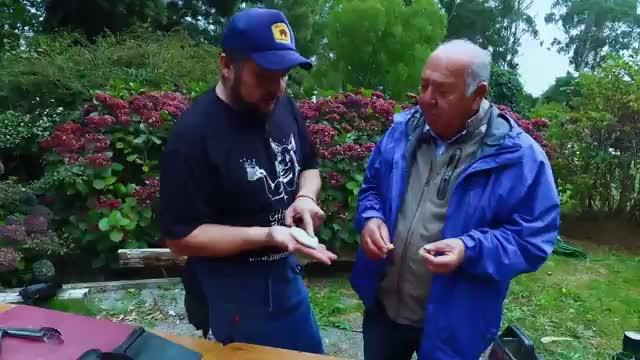 Alipio Vera prueba milcao de papa morada