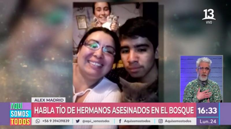Tío de hermanos asesinados se refirió a las declaraciones de la madre del imputado