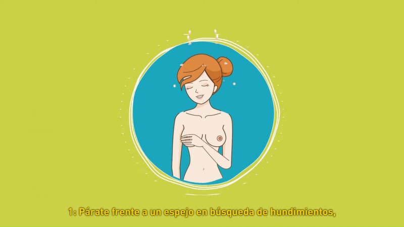 Autoexamen del cáncer de mama