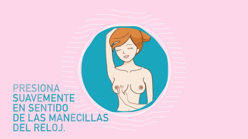 Autoexamen del cáncer de mama
