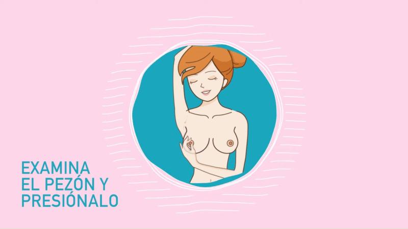 Autoexamen del cáncer de mama