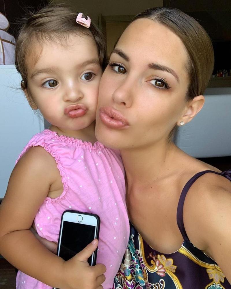 Gala Caldirola se luce con “matchy mattchy” junto a su hija