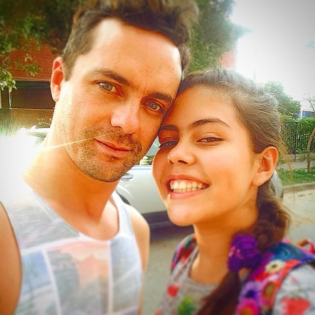 César Sepúlveda muestra lo grande que está su hija