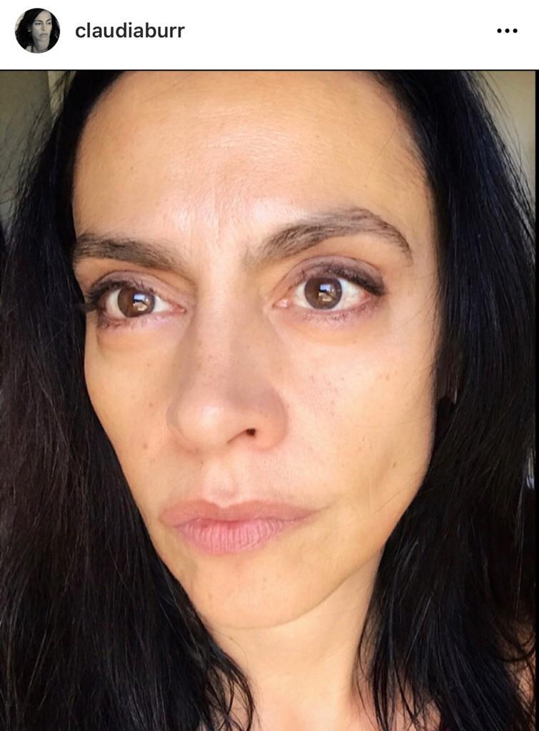 Claudia Burr deslumbra con foto de su apariencia actual