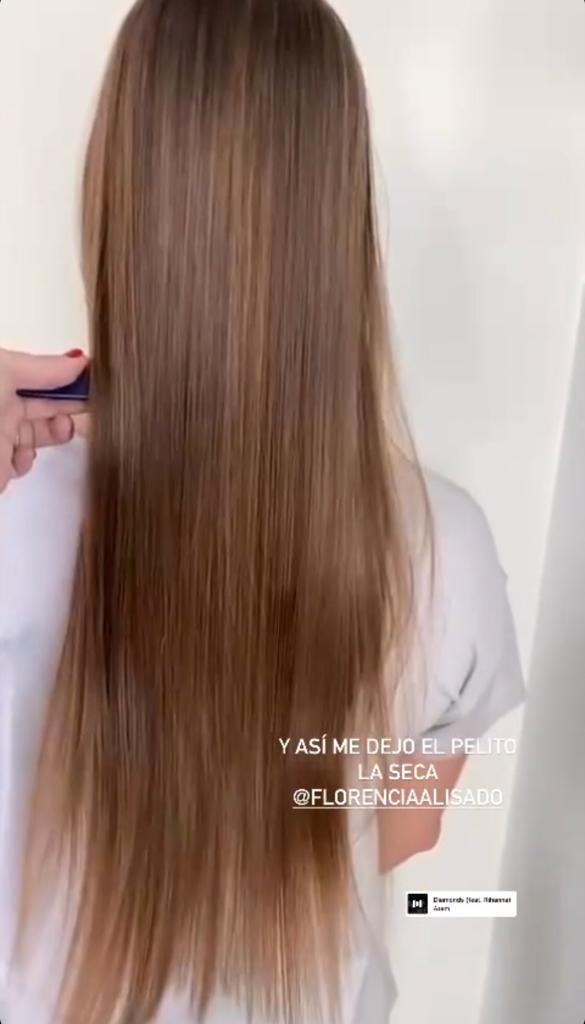 Tanza Varela enseña su cabello tras someterse a tratamiento