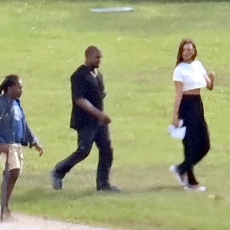 Kanye West celebra su cumpleaños en romántica cita con Irina Shayk