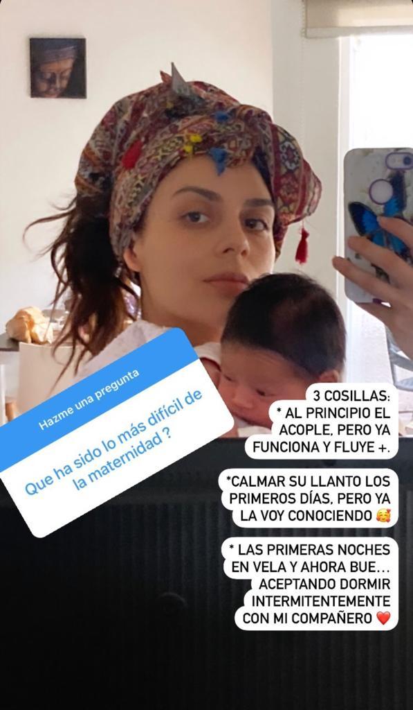 “Cambio radical”: Los primeros días de Kathy Contreras como madre