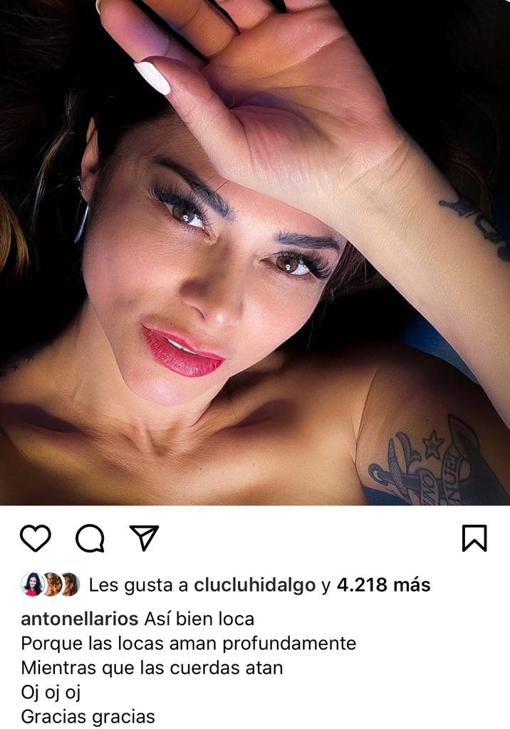 “Bien loca”: El mensaje de Antonella Ríos tras funar a seguidora