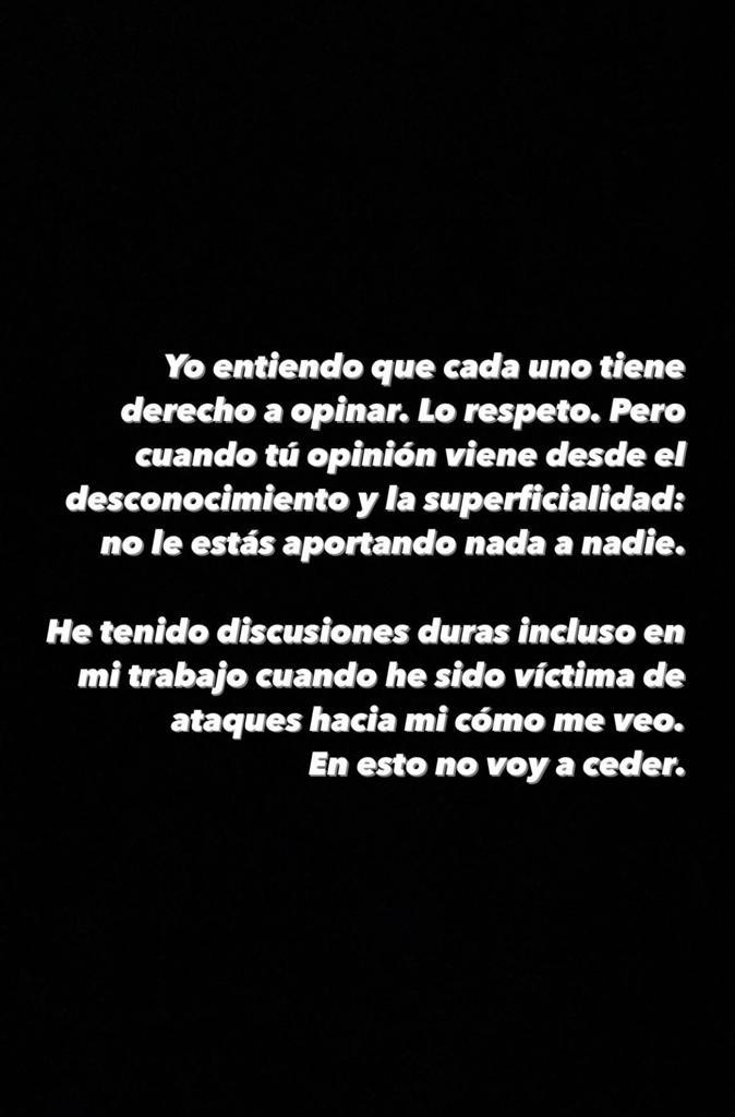 Matías Vera muestra los insólitos mensajes que recibe por su físico