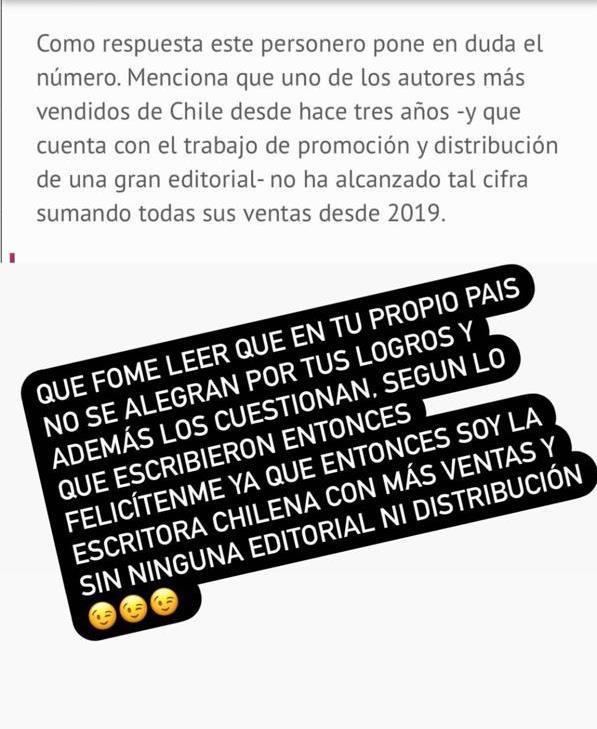 Coté López se enoja tras cuestionamiento a ventas de sus libros