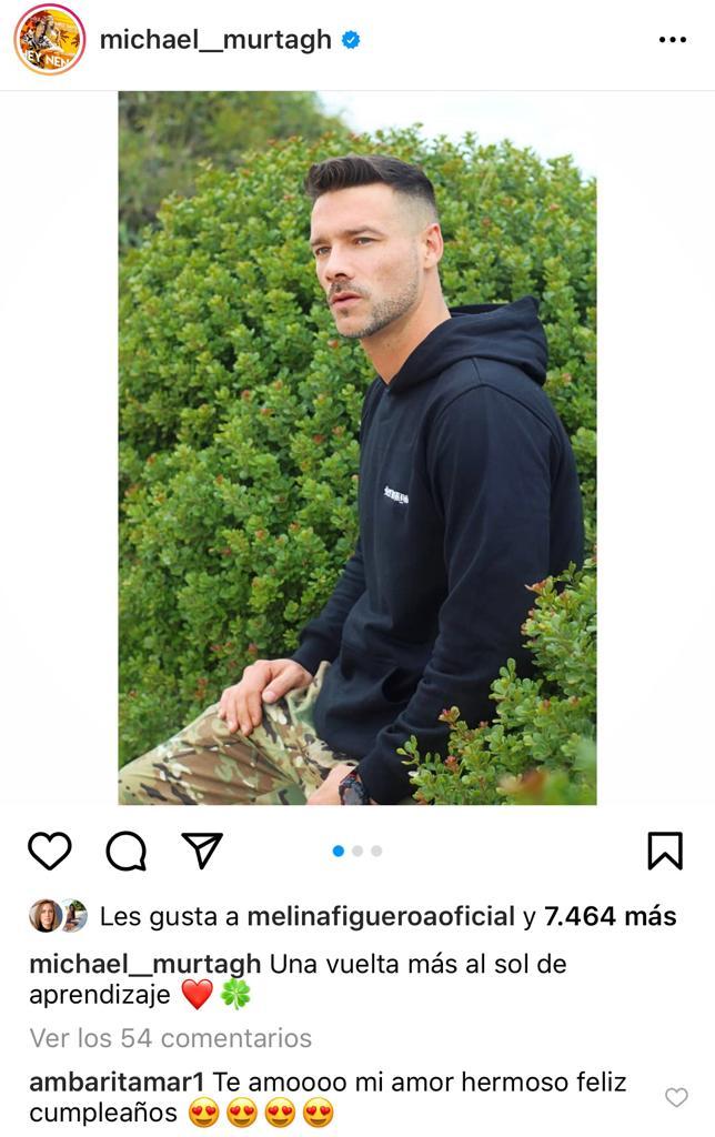 Ámbar Montenegro conmueve con mensaje para Michael Murtagh