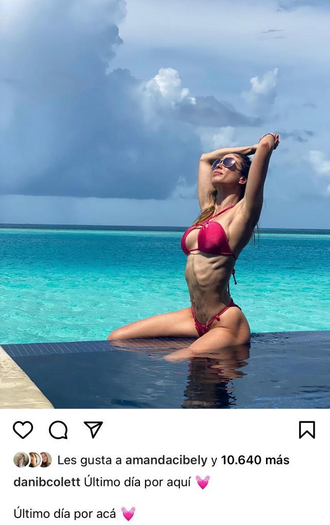 Daniela Colett muestra su abdomen de acero tras supuesto quiebre