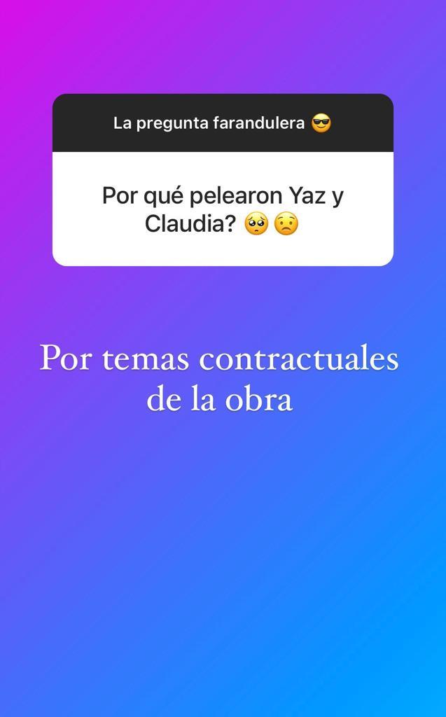 Claudia Conserva responde a criticas por su look