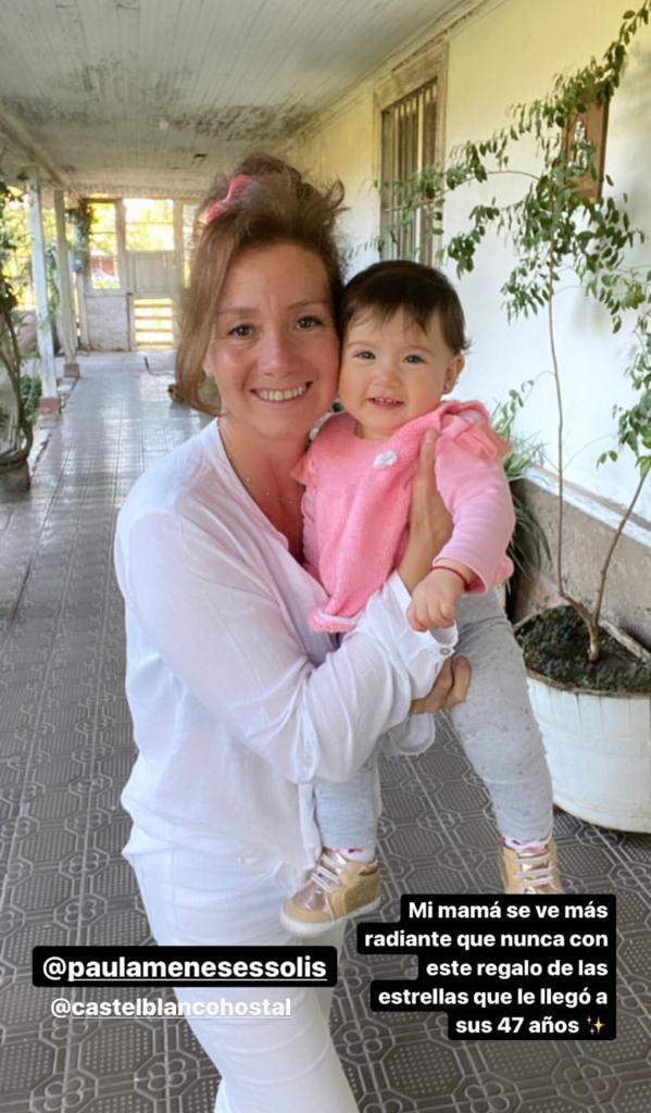 Cota Castelblanco celebra primer cumpleaños de su hermana clon