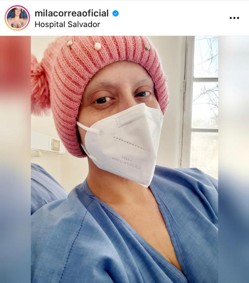 Mila Correa reaparece en redes mientras lucha contra el Covid