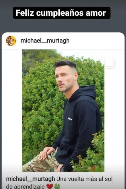 Ámbar Montenegro conmueve con mensaje para Michael Murtagh