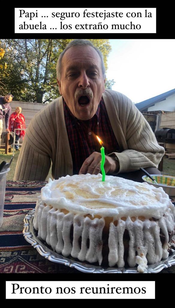 Vanesa Borghi recuerda a su padre a 9 meses de su muerte