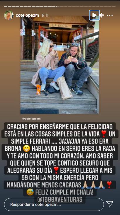 Coté López dedica emotivo saludo de cumpleaños a su papá