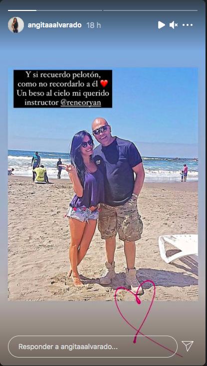 Angie Alvarado comparte emotivo recuerdo de René O'Ryan