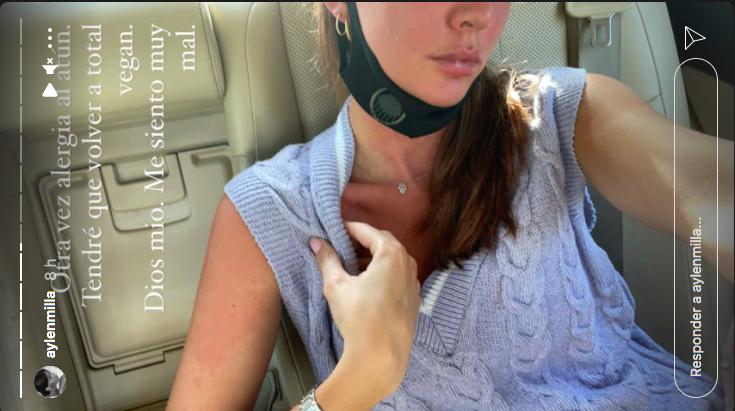 Aylén Milla se viste de blanco porque le transmite paz y luz