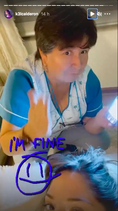 Kel Calderón muestra su oreja tras fuerte infección