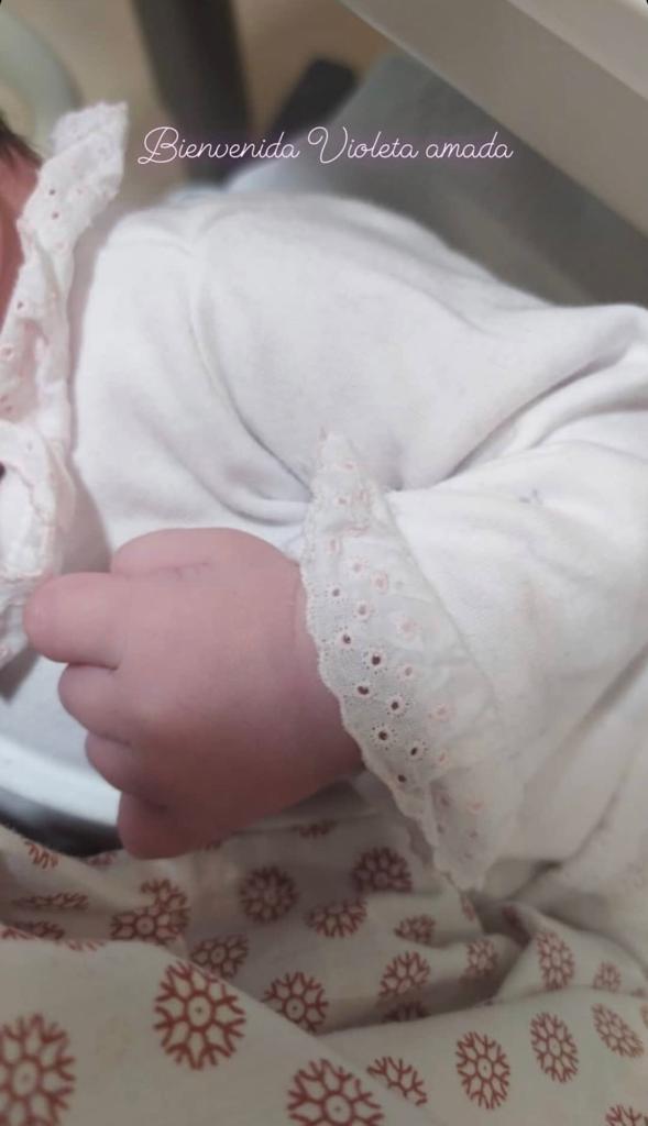 Claudia Pérez y Rodrigo Muñoz se convirtieron en abuelos