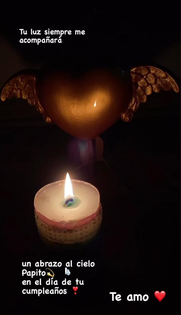 Cathy Barriga recuerda a su padre por el día de su cumpleaños