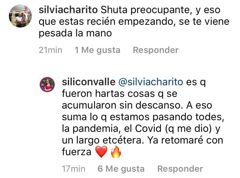 Ale Valle confiesa complejo momento personal