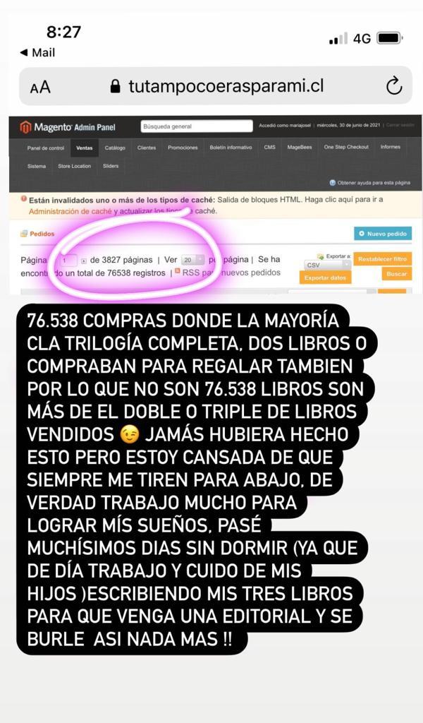 Coté López se enoja tras cuestionamiento a ventas de sus libros