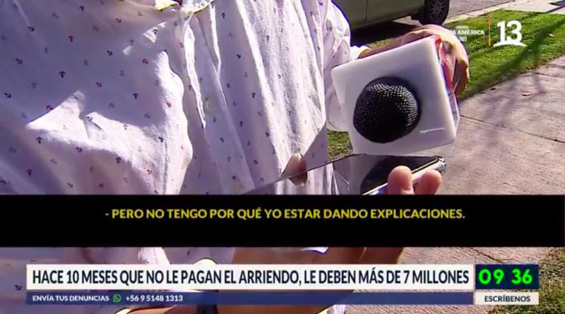 Mujer denuncia que arrendataria le debe más de $7 millones
