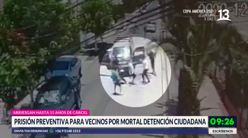 Decretan prisión preventiva para vecinos por mortal detención ciudadana