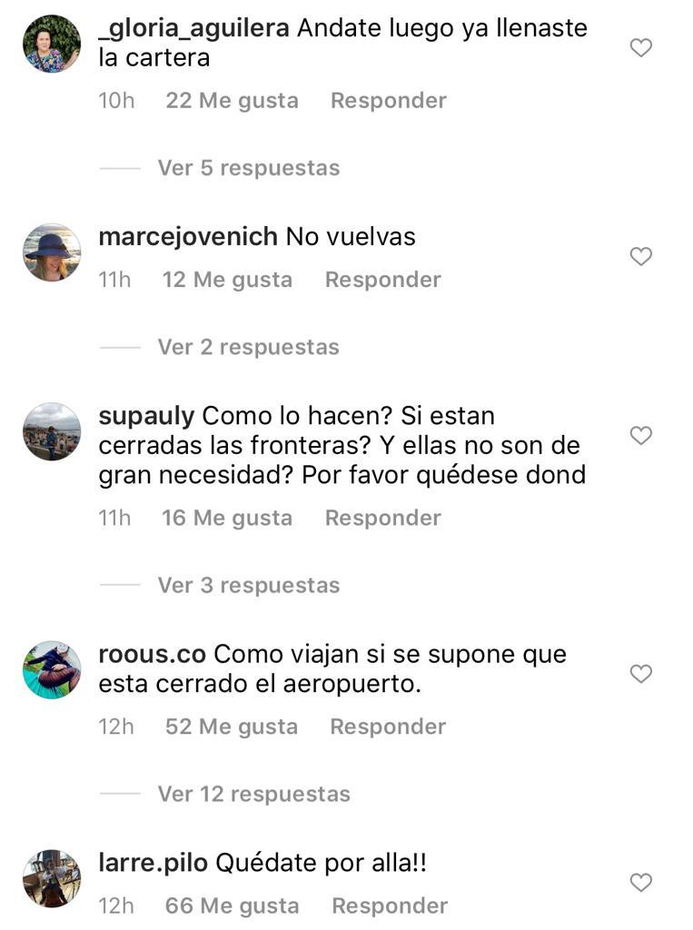 “No vuelvas”: Destrozan a Gala Caldirola por viaje a Miami