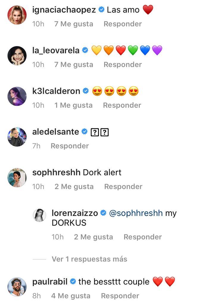 Lorenza Izzo celebra su amor con escritora por mes del orgullo