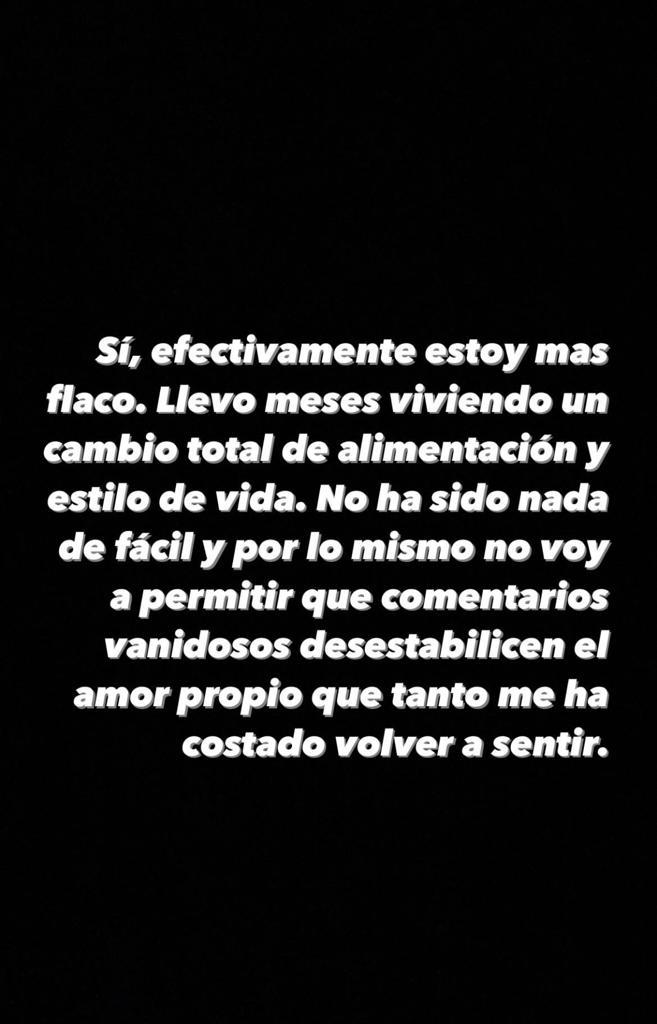 Matías Vera muestra los insólitos mensajes que recibe por su físico