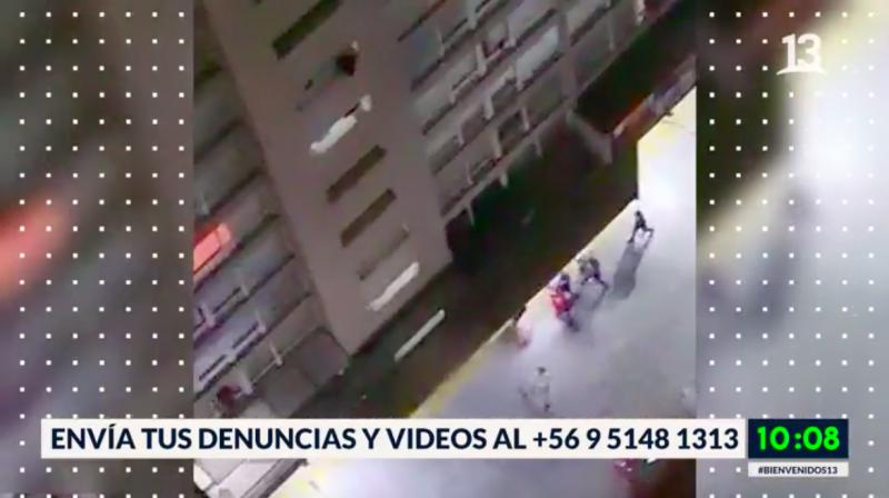 Vecinos denuncian robos, fiestas y peleas en edificio de Estación Central