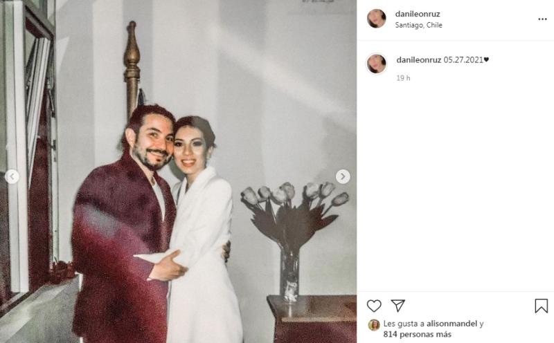 Felipe Avello se casó en ceremonia con aforo limitado